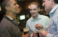 President Obama at the pub St. Patrick’s Day