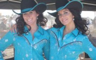 The actors and their stunt doubles