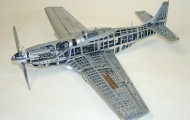 Unique model airplanes made of aluminum