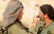 Beautiful half of the Israeli army