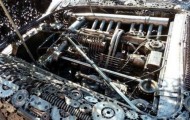 Mercedes supercar from scrap