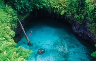 Volcanic lake