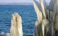 Horrible ice storm in Geneva