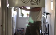 Drawings on the refrigerator
