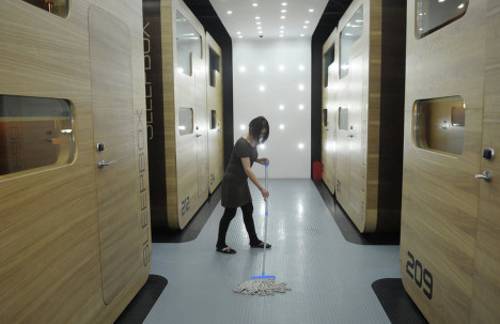 The luxurious capsule in Moscow