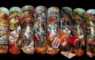 Painting on the nails