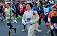Fancy costumes seventh Tokyo marathon
