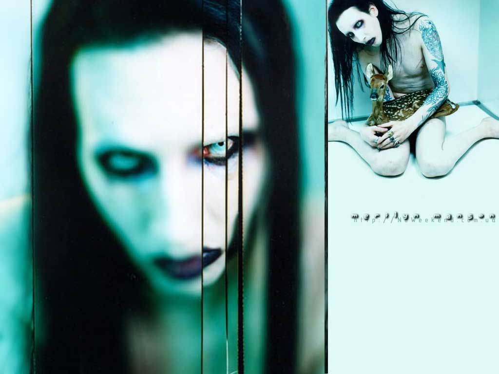 The more dark pictures of Marilyn Manson