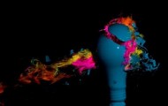 “Explosive” shots with light bulbs