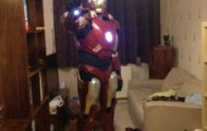 Homemade Iron Man costume