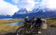 Journey around the world in a bike