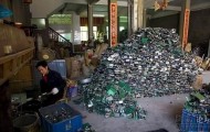 Disassembly of computers in China