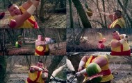 Fruit Ninja in real life + VIDEO