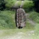 Photographed mysterious being Le Loyon in Switzerland