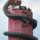 Unusual and beautiful temple in Thailand
