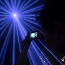 Light installation in memory of the victims of September 11