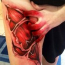 Realistic drawings on their feet, this you have not seen!