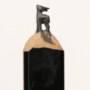 Sculptures created at the tip of a pencil!