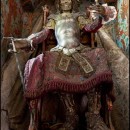 Skeletons decorated with jewels