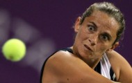 Funny faces of tennis players