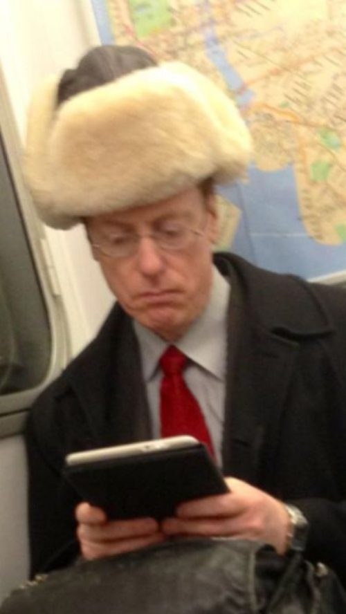 weird people at the subway