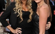 As two drops of water. Similar Hollywood star moms and their daughters