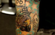 10 amazing examples of cars tattoos