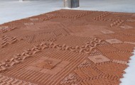 Carpet of chocolate bars