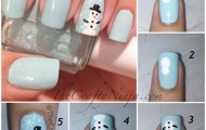 Original ideas for Christmas manicure