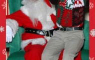 Funny pictures with Santa Claus #2