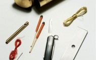 Survival kit that fits in the palm