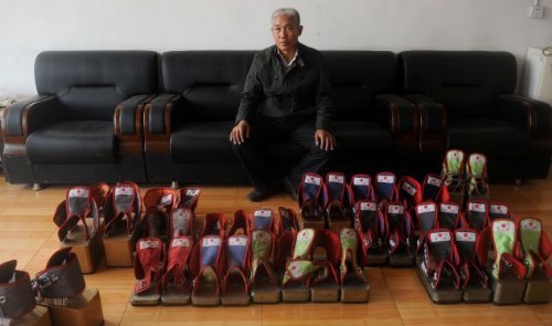 iron shoes