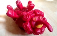 Unusual works of wax