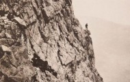 Unique shots of climbers