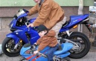 A son is like his father! Funny pictures of dads with their fathers