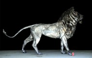 Amazing metal lion from Selcuk Yilmaz