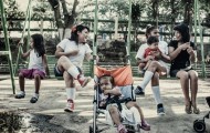 Young teenage mothers in Honduras