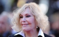 Actress Kim Novak after failed in angioplasty