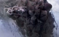 “Colored Smoke” by artist Kim Keever