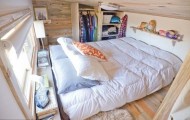 Inside a unusual cozy home on wheels