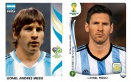 Famous Football players of the World Cup in style of ?then and now?