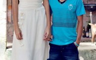 Highest girl in the world marries her boyfriend undersized