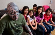 From a decent family, man has tattooed all of his body