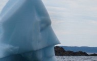 Canadian iceberg that looks just like Batman