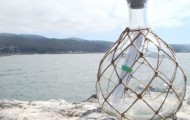 Unusual message in a bottle found in the ocean