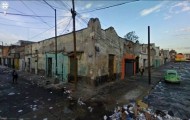 The streets of Brazil in Google Maps