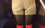 The rare fashion in Petersburg’s metro